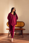 Coord Set - Maroon