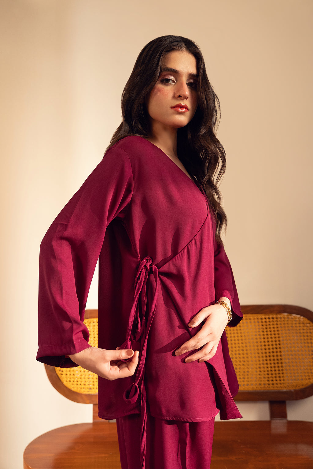 Coord Set - Maroon