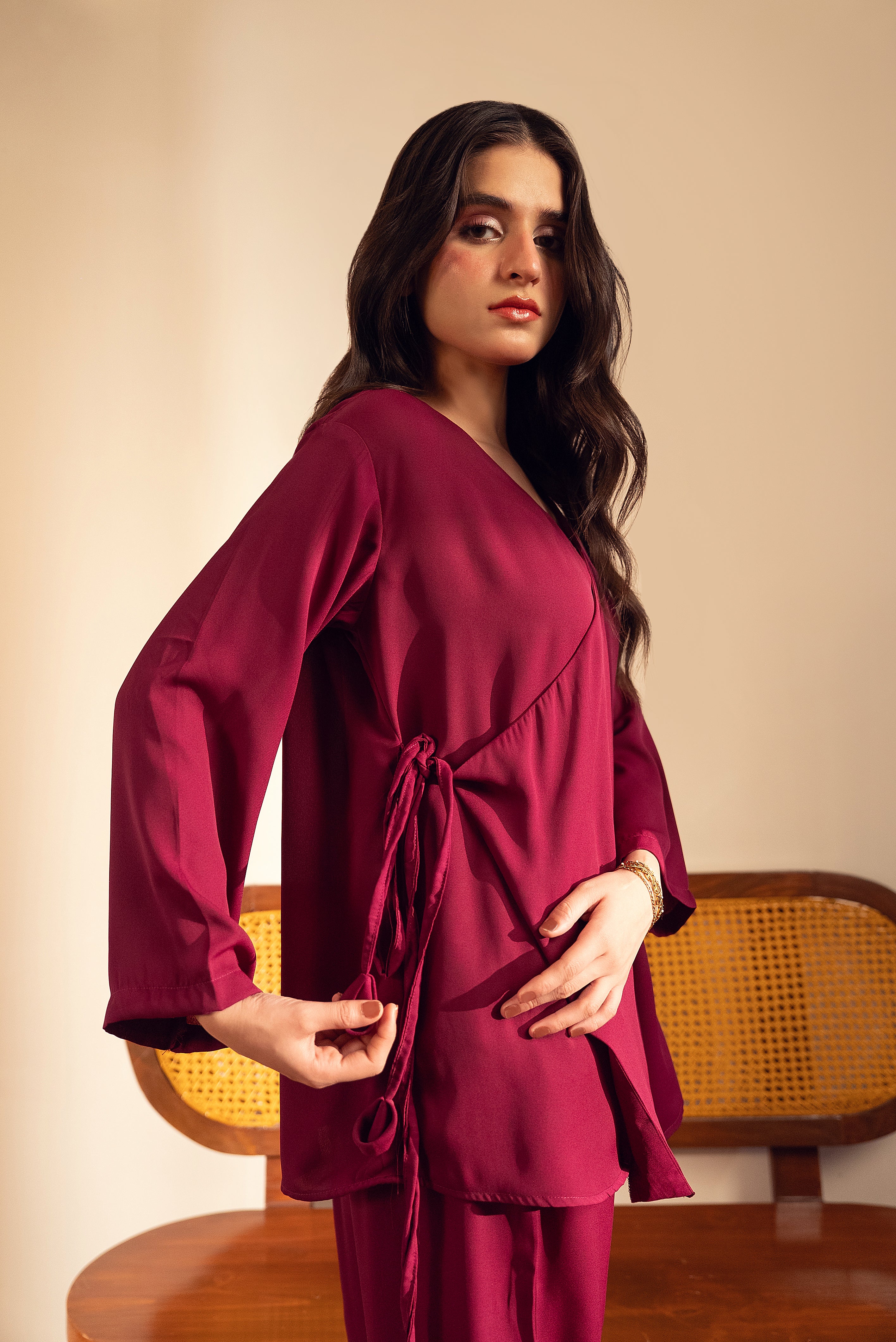 Coord Set - Maroon